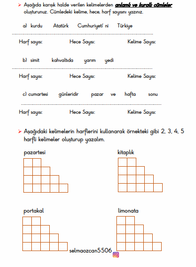 TELAFİ EĞİTİMİ TÜRKÇE 2. GÜN