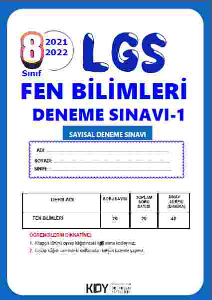 LGS DENEME SINAVI