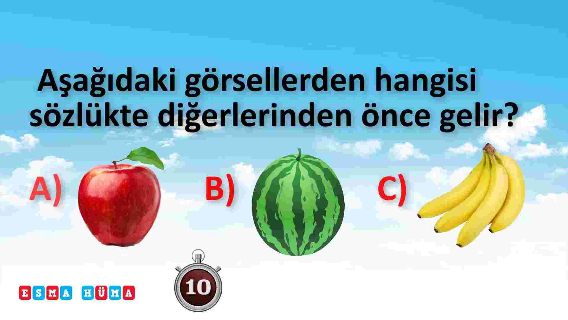 1. Sınıf - Türkçe : Test Çöz ! / Kelime Bilgisi ( 5 Soru 5 Cevap )