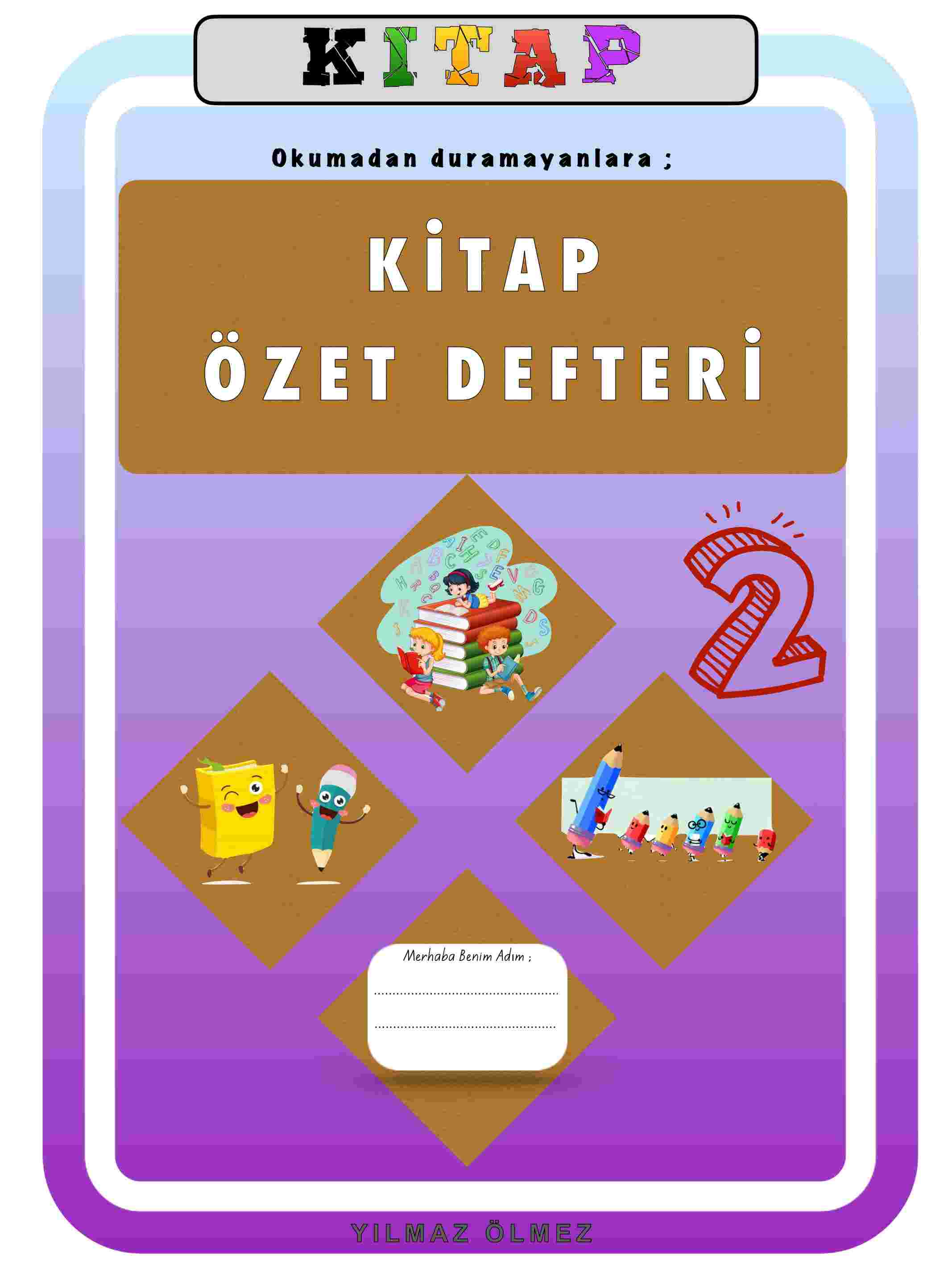 Kitap özet Defteri 2