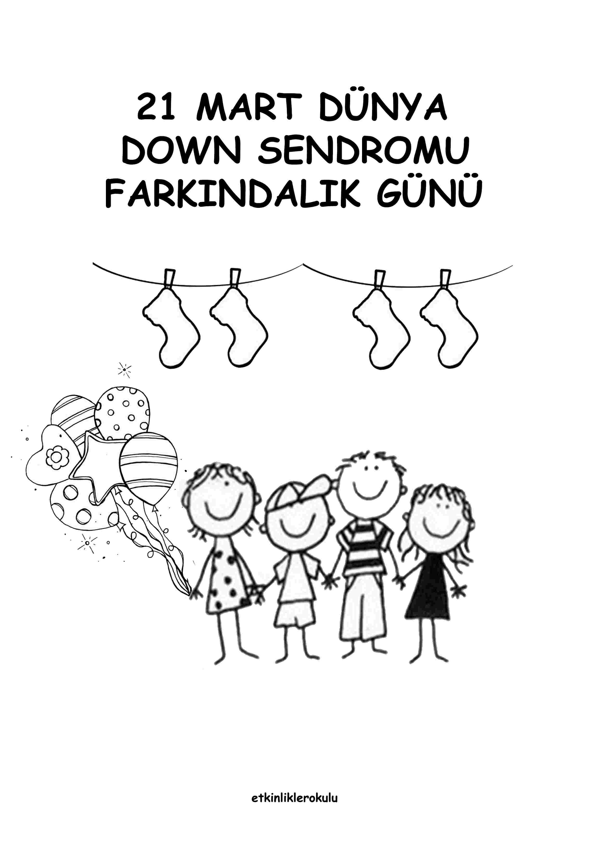 21 Mart Down Sendromu Farkındalık Günü