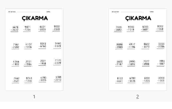 4. SINIF MATEMATİK 11