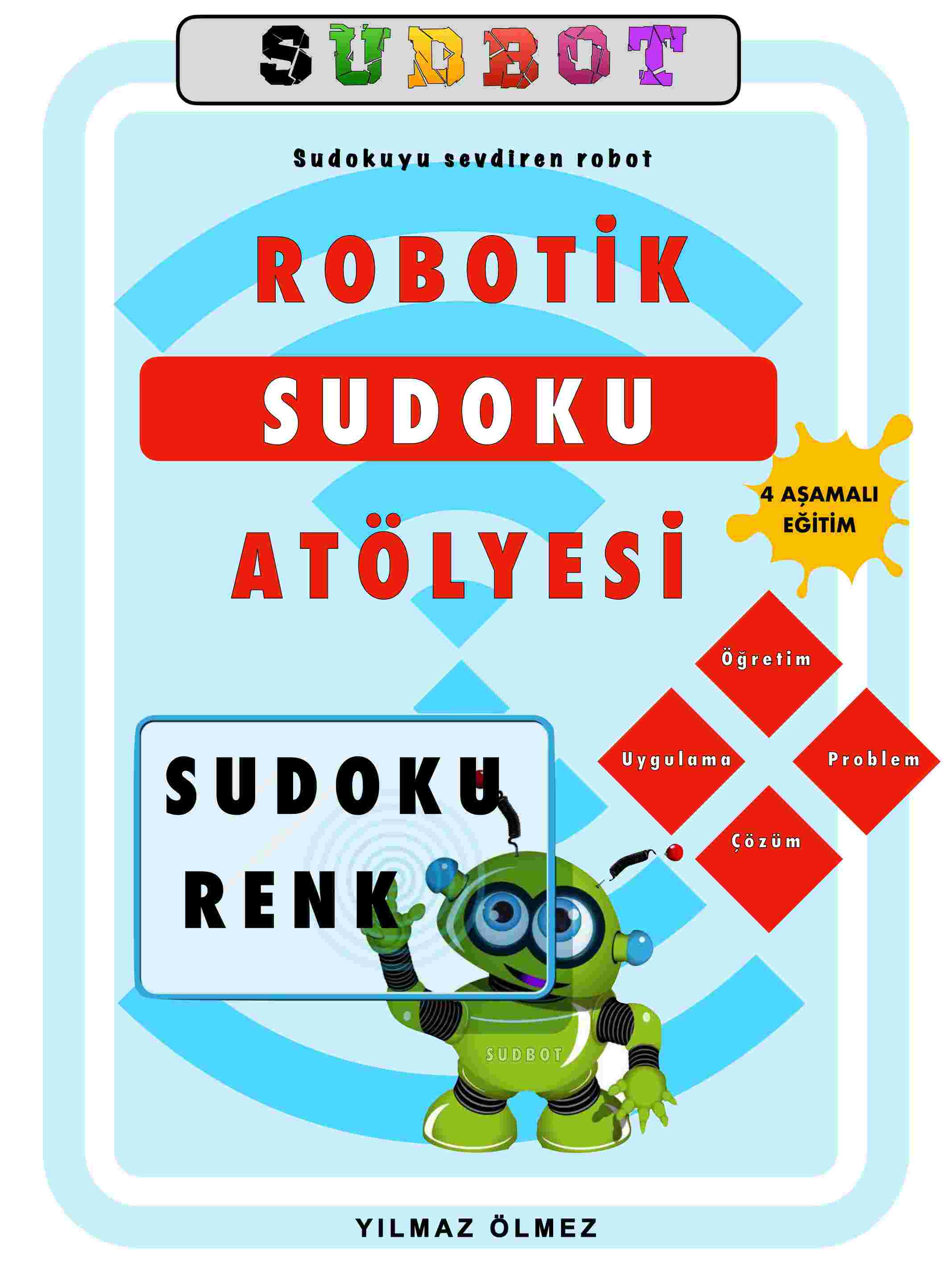 Sudoku Etkinlik kitabı Renkli 1