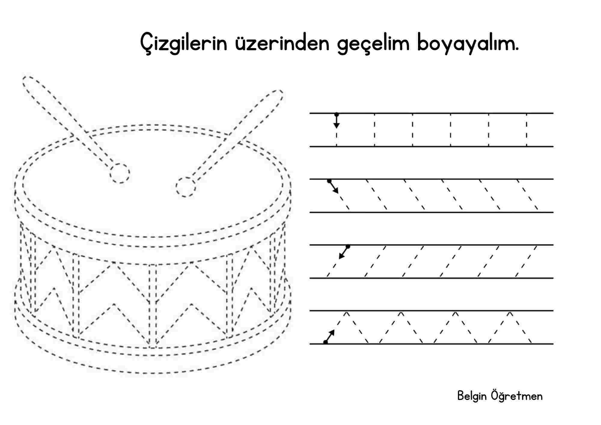 Çizgi çalışması 