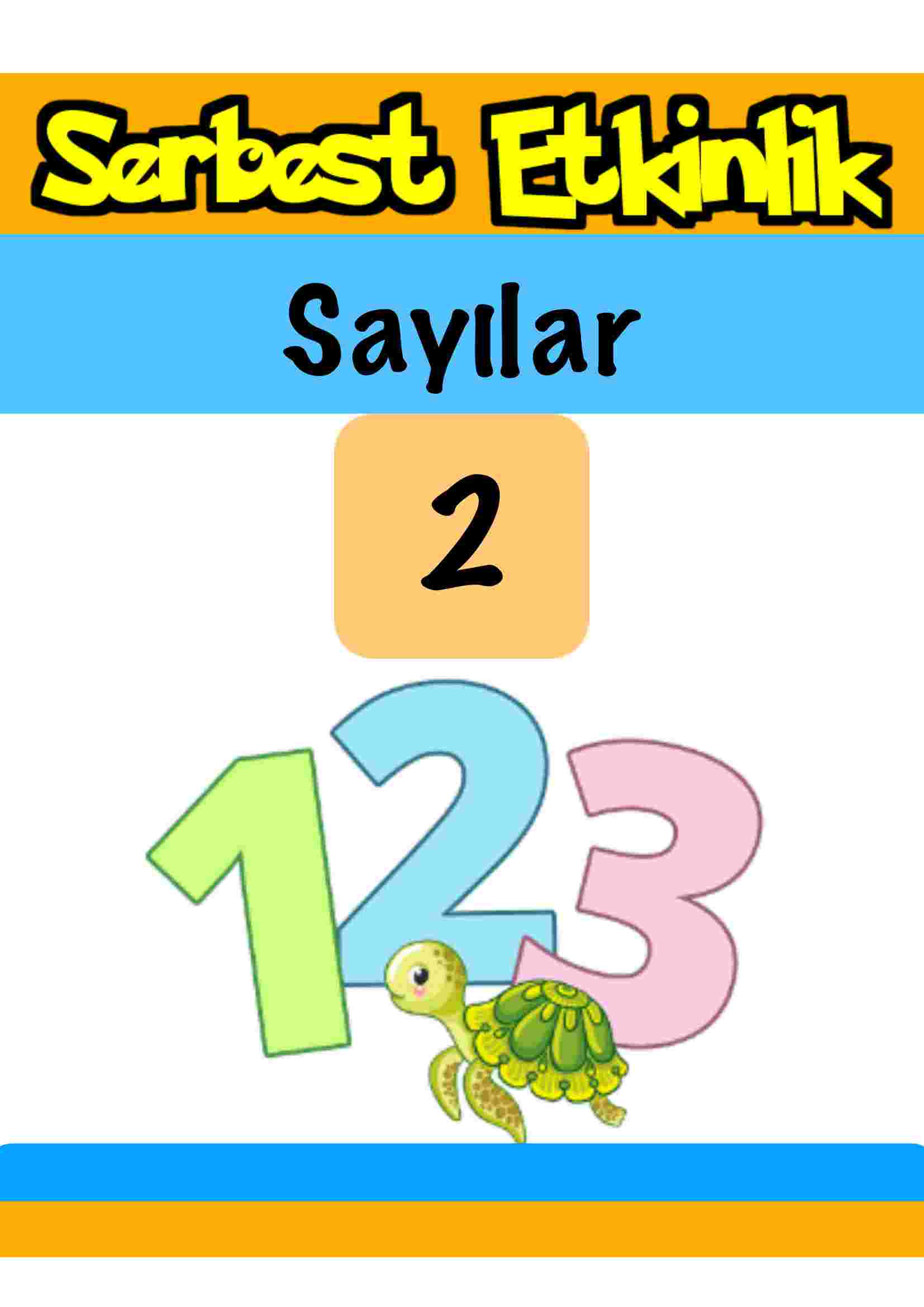 Sayı Yazma Etkinlikleri 2