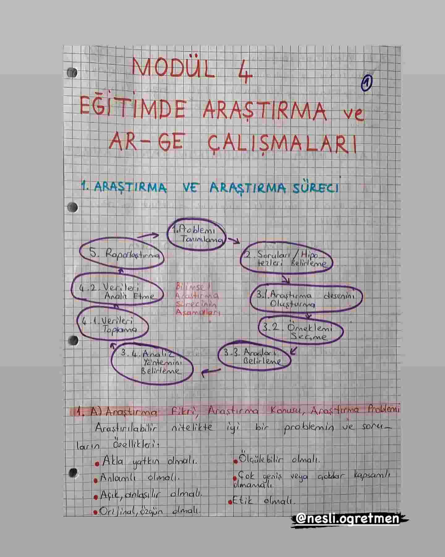 UZMAN ÖĞRETMENLİK SINAVI MODÜL 4